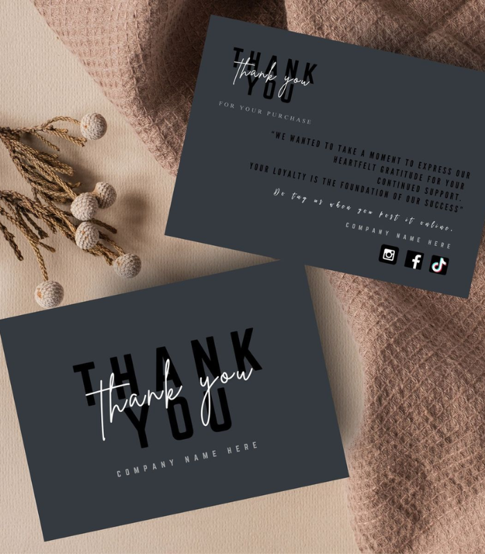Thank You Card